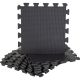 20. MATA PUZZLE POD SPRZĘT FITNESS 8SZT 30x30x0,9CM CZARNA PURE 2 IMPROVE
