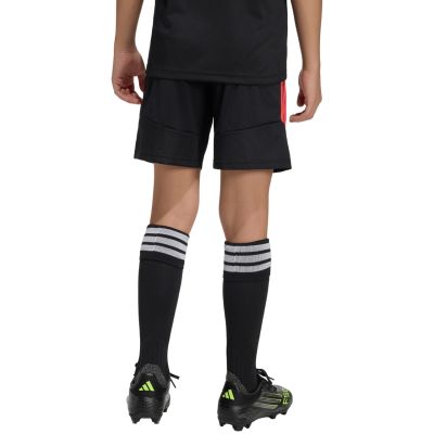 11. Spodenki dla dzieci adidas Tiro 26 League czarno-czerwone KA8814