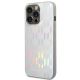 4. Etui Karl Lagerfeld Karl Lagerfeld Monogram Iridescent na iPhone 14 Pro - srebrne