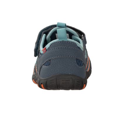 6. Sandały sportowe dziecięce dla chłopca/dziewczynki Trollkids Kids Sandefjord Sandal XT dark navy/dusky turquoise/glow orange (668-110)