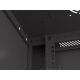 6. SZAFA INSTALACYJNA RACK WISZĄCA 19" 9U 600X450 CZARNA DRZWI PERFOROWANE LANBERG (FLAT PACK)