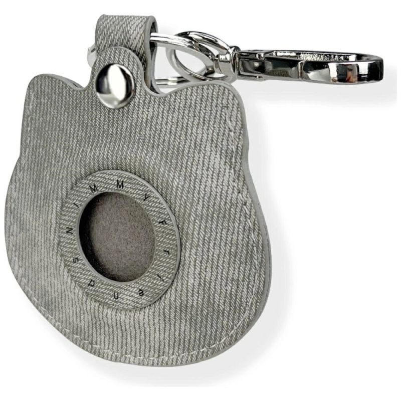 5. Etui Nimmy New Big Eyed Pet 2.0 Cat na lokalizator - szare