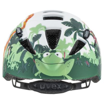 11. Kask rowerowy dziecięcy uvex kid 2 cc safari matt 46-52