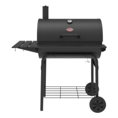 2. Char-Griller Pro Deluxe Gril Beczka Węgiel drzewny (paliwo) Czarny