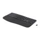 12. Klawiatura HP 680 Comfort Dual-Mode Keyboard Wireless/Bluetooth Black bezprzewodowa czarna 8T6L8AA