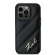 3. Etui Karl Lagerfeld Diagonal Quilted Script na iPhone 13 Pro Max - czarne
