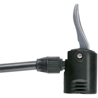 24. POMPKA WARSZTATOWO ROWEROWA DUNLOP 230Psi (16Bar) Z MANOMETREM SZARA