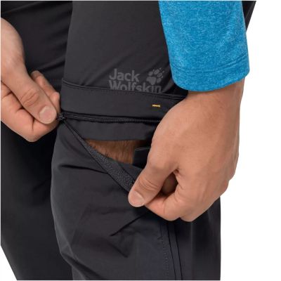 4. Spodnie Jack Wolfskin Overland Zip Away Pants M 1506113-6000