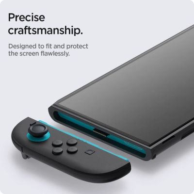 9. Szkło hartowane Spigen Glas.Tr ”EZ FIT” 2-pack na Nintendo Switch 2 - przezroczyste