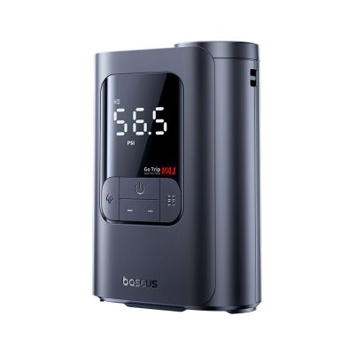 4. Pompka bezprzewodowa Baseus GoTrip VA1 kompresor 150 PSI 7500 mAh - ciemnoszara