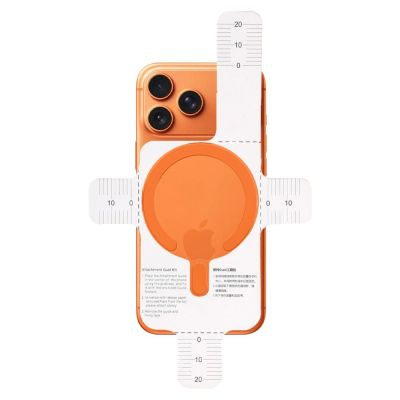 2. Pierścień magnetyczny MagSafe Tech-Protect MMP-200 na telefon - pomarańczowy