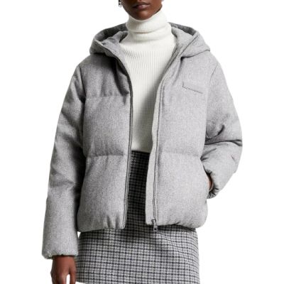 6. Kurtka Tommy Hilfiger New York Brushed Puffer W WW0WW40237