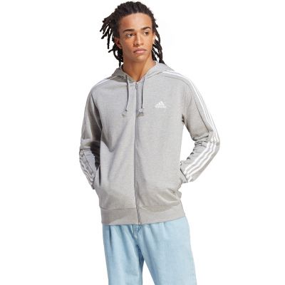 2. Bluza adidas Essentials French Terry 3-Stripes Full-Zip Hoodie M IC9833