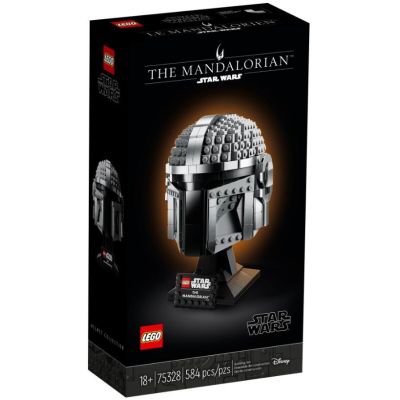 7. LEGO Star Wars TM 75328 Hełm Mandalorianina