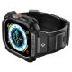 8. Etui z paskiem Spigen Rugged Armor Pro na Apple Watch Ultra (49 mm) - czarne