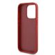 7. Etui Karl Lagerfeld Diagonal Quilted Script na iPhone 15 Pro Max - czerwone