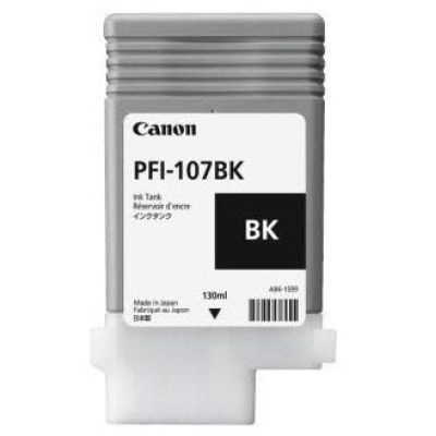 2. Canon PFI-107BK Oryginalny Czarny 1 szt.