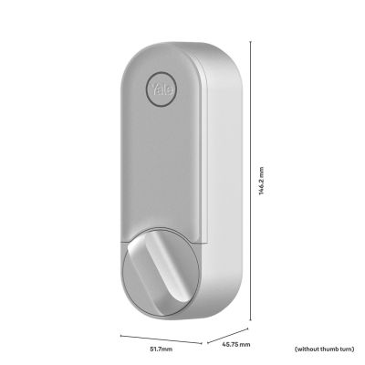4. Inteligentny zamek do drzwi Yale Linus Smart Lock L2 (EFIGS, Silver)