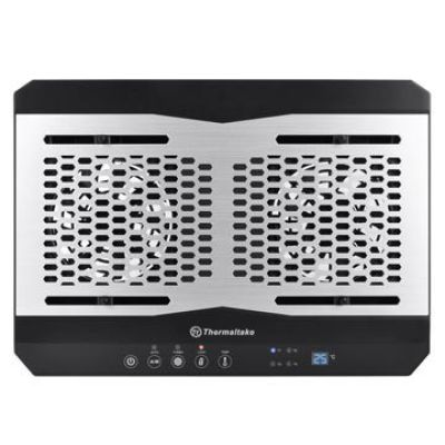 2. Podkładka chłodząca pod laptop Thermaltake Massive TM CL-N002-PL12BL-A (17.x cala; 2 wentylatory; HUB)