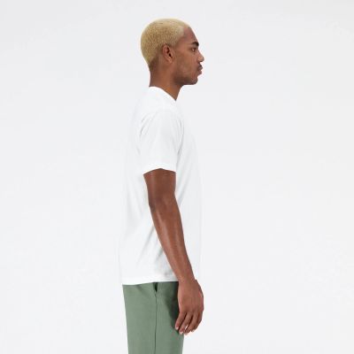 7. Koszulka New Balance t-shirt Essentials Reimagined Cott M MT31542WT