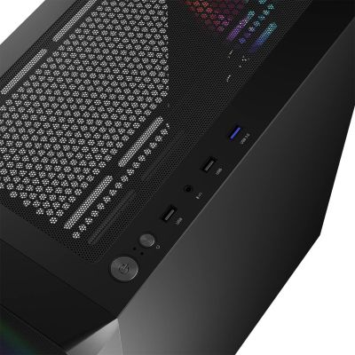 4. LOGIC OBUDOWA LOGIC PORTOS ARGB MIDI USB 3.0 BLACK