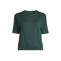 Koszulka CASALL Seamless Rib Sleeve Tee zielony