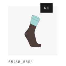 Skarpety rowerowe POC Motion MTB Long Sock brązowe