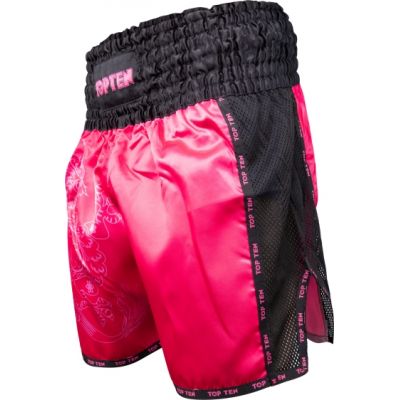 3. Spodenki TOP TEN "DRAGON" czarno-różowe M