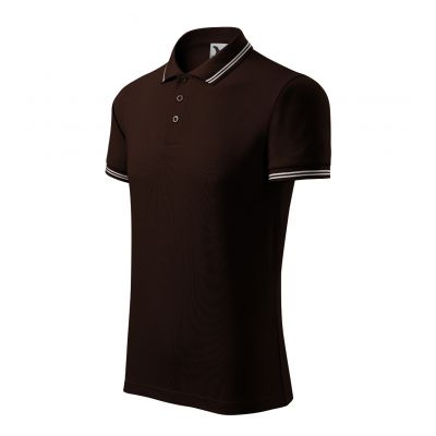 Koszulka polo Malfini Urban M MLI-21927 kawowy