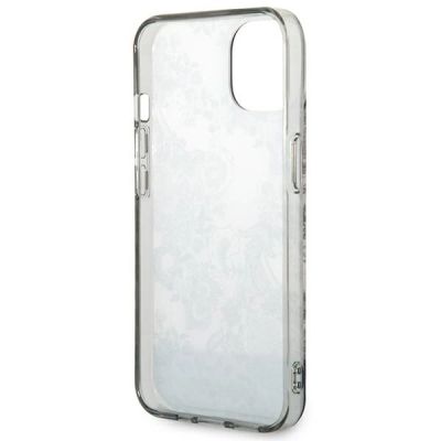 7. Etui Guess Porcelain Collection na iPhone 14 Plus - szare
