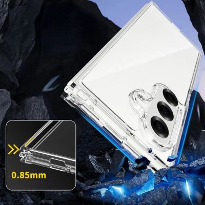 2. Etui Tech-Protect FlexAir Hybrid na Samsung Galaxy Z Fold 7 - przezroczyste