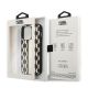 8. Etui Karl Lagerfeld Monogram Stripe na iPhone 14 Pro Max - brązowe