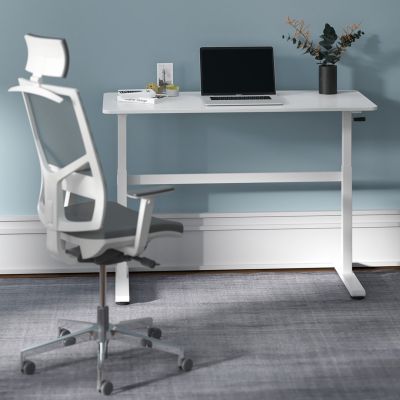 11. Biurko ręczna regulacja wys  Ergo Office, max 40 kg, max wys 117cm,  z blatem do pracy stojąco siedzącej, ER-401 W