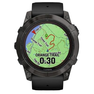 4. Zegarek Garmin Fenix 7X Pro Sapphire Solar Edition, 51mm MIP Black