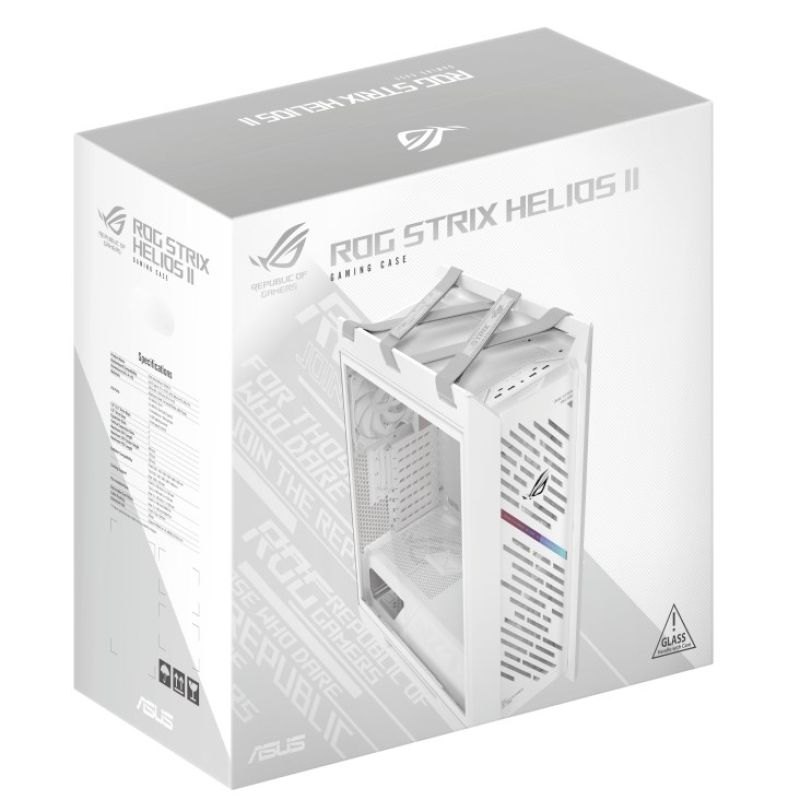 51. ASUS ROG Strix Helios II Midi Tower Biały