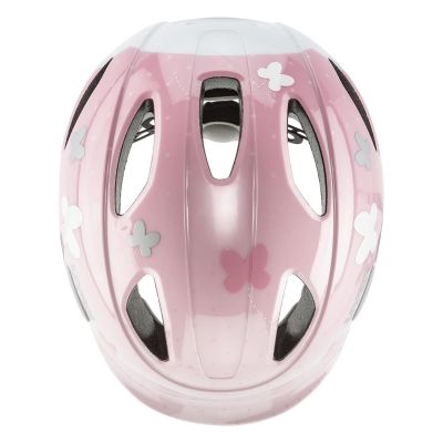 5. Kask rowerowy dziecięcy uvex oyo style butterfly pink 50-54