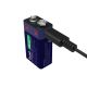 3. Akumulator TRUST 9V ładowany przez USB-C