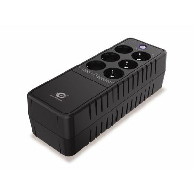 2. Zasilacz UPS Conceptronic 850VA/490W/6xSchuko/RJ45 in/Out Office black