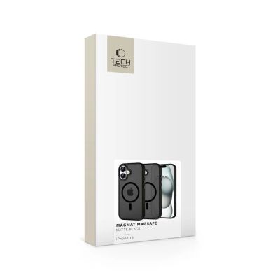 4. Etui Tech-Protect MagMat MagSafe na iPhone 16 - czarne