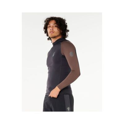 4. Lycra RIP CURL Search Upf Perf L/S Hood turkusowy