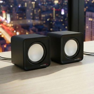 11. Zestaw głośników komputerowe AUDIOCORE AC870B (2.0; kolor czarny)