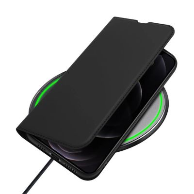 6. Dux Ducis Skin Pro kabura etui pokrowiec z klapką iPhone 13 Pro Max czarny