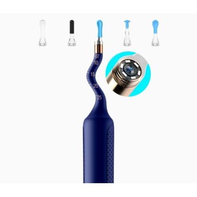 6. Bebird EarSight Plus I35R Otoskop z kamerą 3 w 1 Niebieski