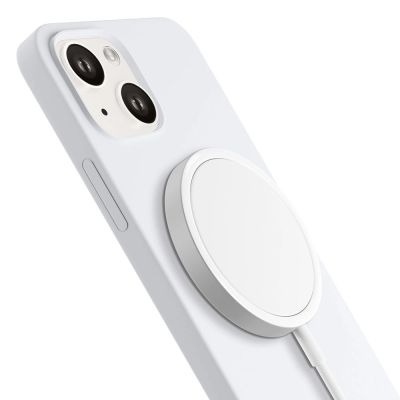 6. Etui 3mk Hardy Silicone MagCase na iPhone 14 Plus - białe