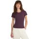 Koszulka damska 4F F2337 ciemny fiolet 4FWAW25TTSHF2337 50S
