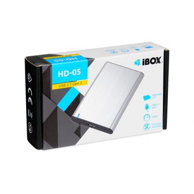 8. OBUDOWA I-BOX HD-05 ZEW 2,5" USB 3.1 GEN.1 GREY