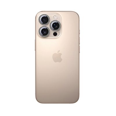 2. Szkło ochronne Joyroom JR-MSF0305 na obiektywy iPhone 16 Pro/16 Pro Max - tytanowe