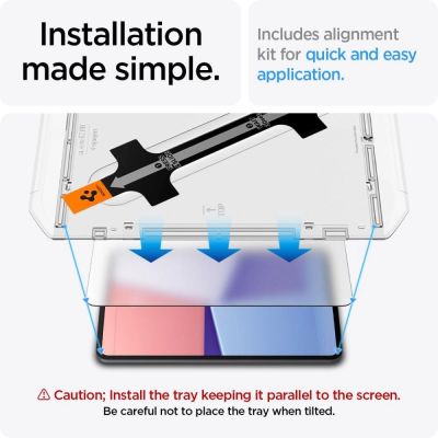 2. Szkło hartowane Spigen Glas.tR EZ Fit na iPad Pro 13'' 2024