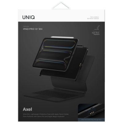 7. Etui UNIQ Axel do iPad Air 13" 2024 / 2025 / iPad Pro 13" 2024 - czarne