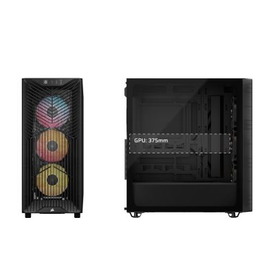 14. Obudowa Corsair 3200D RS ARGB Mid-Tower Smoked